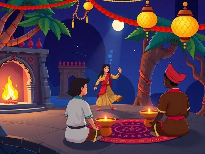 Saffron Radiant Trail community event showing Indian players collaborating